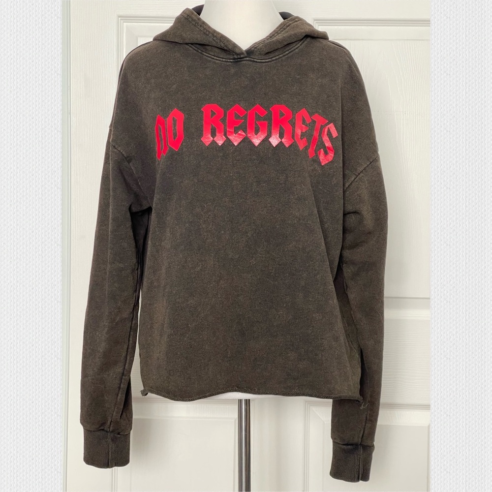 Distressed Hooded sweatshirt